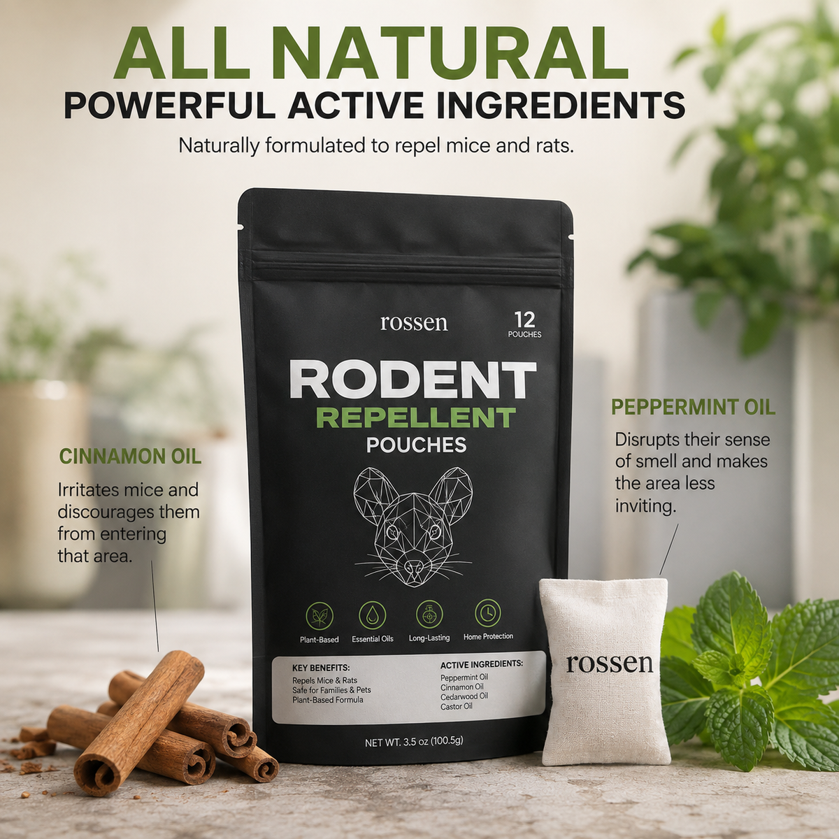 Sachets Répulsifs Rongeurs
